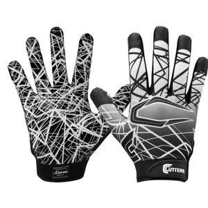 GAME DAY RECEIVER Football Sticky Grip Gloves * Youth Size Large Home